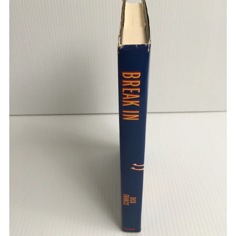 Break In by Dick Francis Hardcover 1986 Book Club Edition Mystery Thriller Novel - Picture 3 of 9